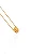 Colar Orgânico Vênus -  Banhado Em Ouro18k - Imagem 1