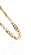 Pulseira Coli Elos e Pérola - Banhado Em Ouro18k - Imagem 1