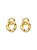 Brinco Elos - Banhado Em Ouro18k - Imagem 1