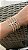 Pulseira Ajustável Cristal Cravejada  Elisa- Banhado Em Ouro18k - Imagem 3