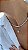 Colar Riviera Diamond 3 Garras- Banhada no Ouro18k - Imagem 3