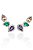 Brinco Ear Cuff Colors - Banhado Em Ródio Branco - Imagem 1