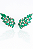 Brinco Ear Cuff Azura Turmalina  - Banhado em Ouro18k - Imagem 1