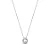 COLAR OVAL CRISTAL -  PRATA 925 - Imagem 1