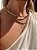 Colar Chocker Rígida - Banhada no Ouro18k - Imagem 4