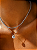 Conjunto Gota Cristal Elissa - Banhado Em Ródio Branco - Imagem 2