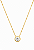 Colar Ponto de Luz Liv - Banhado Em Ouro18k - Imagem 1