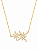 Colar Estrelas Cravejado - Banhado Em Ouro18k - Imagem 1