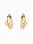 Brinco Argola 2 Voltas - Banhado em Ouro18k - Imagem 1