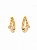 Brinco Argola 2 Voltas - Banhado em Ouro18k - Imagem 2