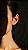 Brinco Ear Hook Liso - Banhado Em Ródio Branco - Imagem 2