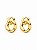 Brinco Elos - Banhado Ouro18k - Imagem 1