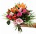 Bouquet tropical com rosas e lírios - Imagem 1