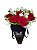 Cone rosas com astromelia - Imagem 1