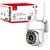 CÂMERA WI-FI EXTERNA 16 LEDS FULL COLOR AUTO-TRACK APP YOOSEE 2 - Imagem 2