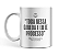 Caneca personalizada Toca nessa caneca e eu te processo - Imagem 1
