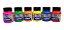 Tinta Para Tie Dye Acrilex Kit C/ 6 Cores 37 Ml Neon - Imagem 1