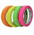Kit De Fita Crepe Neon Colorida Com 4 Cores De 18mm X 30m - Imagem 1