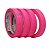 Kit De Fita Crepe Colorida Neon Com 4 Rolos De 18mm X 30m Rosa Neon - Imagem 1