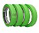 Kit De Fita Crepe Colorida Neon Com 4 Rolos De 18mm X 30m Verde Neon - Imagem 1