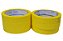 Kit Com 6 Fita Crepe Colorida 18mm X 30m Fitas Adesivas Amarelo - Imagem 3