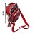 Shoulder Bag Sao Paulo Vermelho com listra branco e preto - Imagem 2