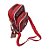 Shoulder Bag Sao Paulo Vermelho com listra branco e preto - Imagem 4