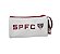 Necessaire Redonda Sao Paulo Branca SPCF e escudo - Imagem 3