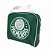 Lancheira Premium Palmeirais Verde com alça Branca e escudo - Imagem 4