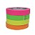 Kit De Fita Crepe Neon Colorida Com 4 Cores De 18mm X 30m - Imagem 3