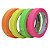 Kit De Fita Crepe Neon Colorida Com 4 Cores De 18mm X 30m - Imagem 1