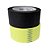 Kit de Fita Crepe larga Preta e Amarelo Neon 48mm x 50metros - Imagem 4