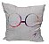 Almofada Geek Harry Potter - Óculos e Raio 45x45 cm - Imagem 1