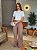 T-SHIRT GOLA ALTA LISA - OFF WHITE - Imagem 4