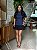 T-SHIRT GOLA ALTA LISA - AZUL MARINHO - Imagem 4