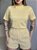 T-SHIRT GOLA ALTA LISA - AMARELO BEBE - Imagem 3