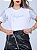 T-SHIRT YESHUA (MANGA PAETE PRATA) - BRANCO - Imagem 2