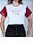 T-SHIRT ESPALHE AMOR (MANGA PAETE MARSALA) - BRANCO - Imagem 2