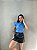 T-SHIRT MUSCLE TEE - AZUL JEANS - Imagem 3