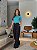 T-SHIRT GOLA ALTA LISA - VERDE JADE - Imagem 6