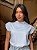 T-SHIRT MUSCLE TEE - AZUL CEU - Imagem 1
