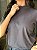 T-SHIRT GOLA ALTA LISA - CINZA ARDÓSIA - Imagem 3