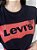 T-SHIRT LEVIS VAZADO - PRETO - Imagem 3