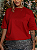 T-SHIRT OVERSIZED UNISSEX LISA - CHERRY RED - Imagem 2