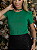 T-SHIRT MANGA PRINCESA ALGODAO CONFORT - VERDE BANDEIRA - Imagem 2