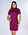 VESTIDO GOLA ALTA - ROXO BERINJELA - Imagem 7