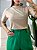 T-SHIRT GOLA ALTA LISA - BEGE DUNAS - Imagem 5