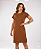 VESTIDO DRESS LISO - CONHAQUE - Imagem 1