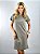 VESTIDO DRESS LISO - CINZA PLATINA - Imagem 1