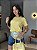 T-SHIRT LISA - AMARELO MANTEIGA - Imagem 1